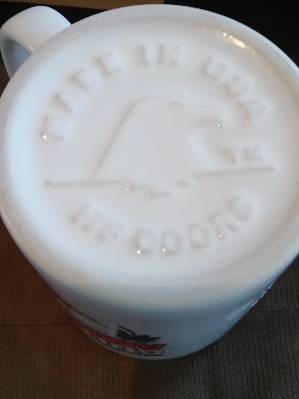 Welcome To The Gulf of America White Ceramic Coffee Mug Cup USA HF COORS